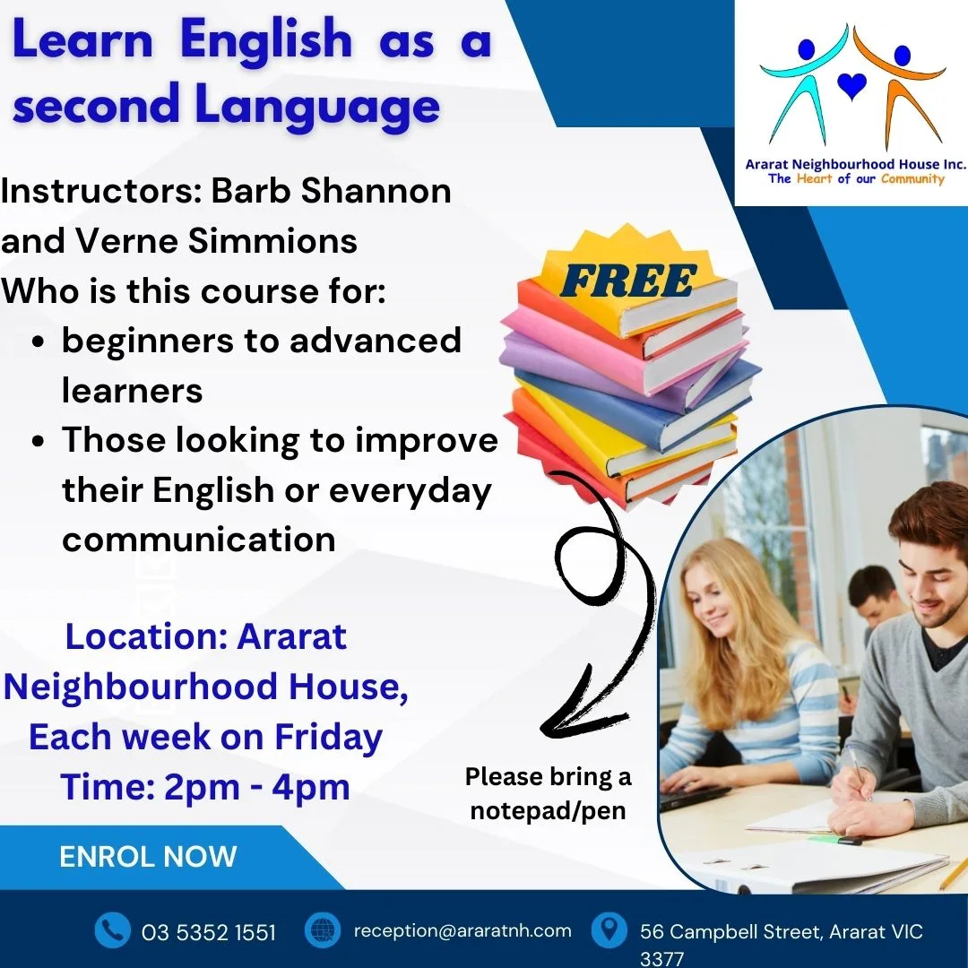 Learn English as a Second Language (1) FREE English Language Classes